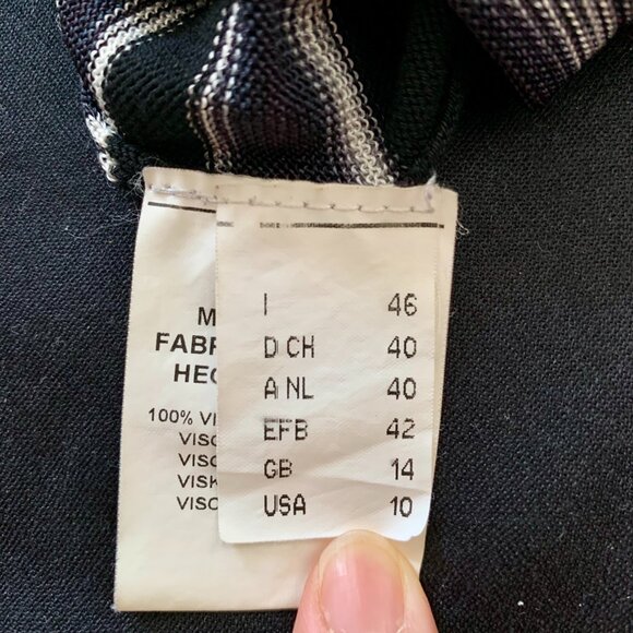 Missoni knit Tshirt - Black & White - Picture 3 of 3